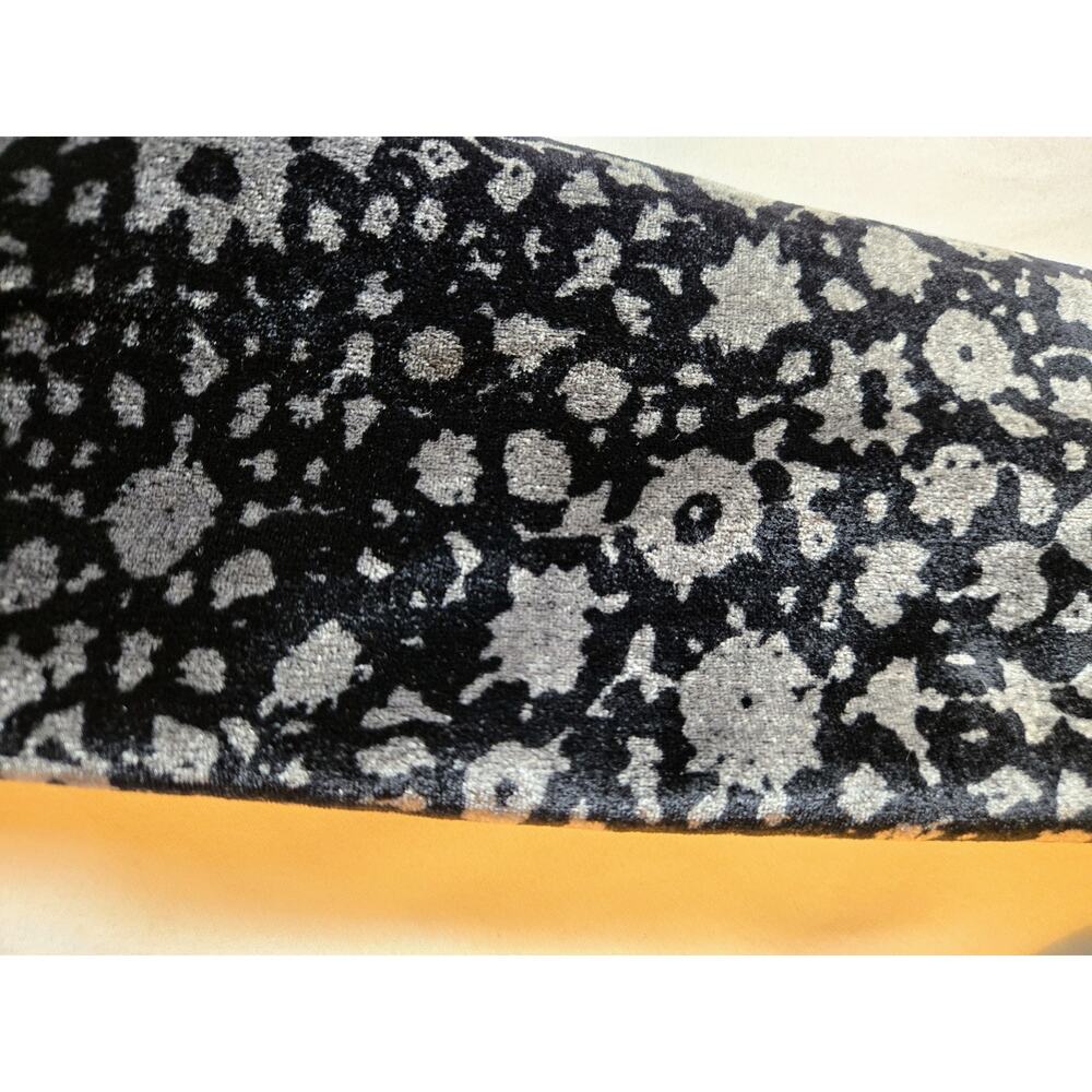 Elevenses by Anthropologie Femme Size 6 Black Velvet Blazer Button Front Lined - Picture 7 of 13